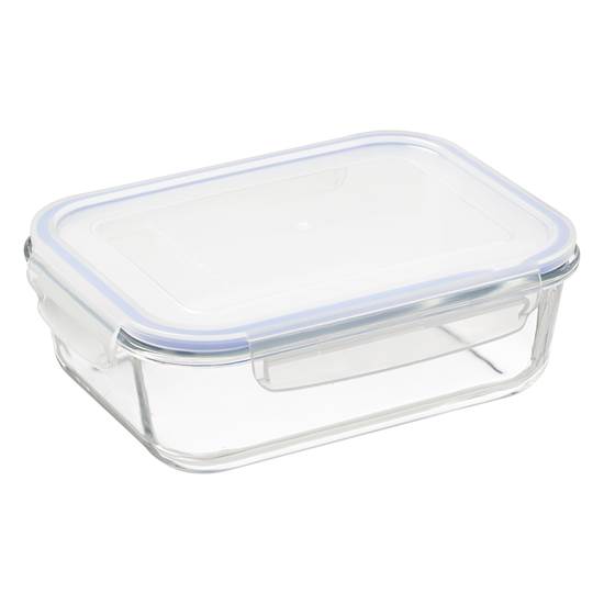 Lyngby glass food container 1,5 l